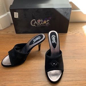 NIB Never worn Carlos sandals 3.6” heel